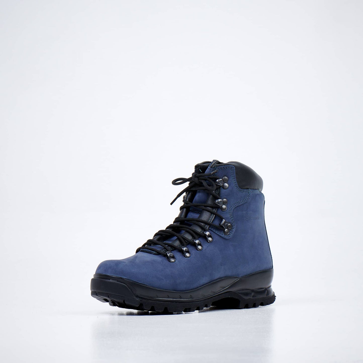 5531 Navy Hiking Boots - ORÉA PARIS