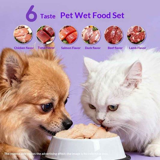 Gourmet Pet Wet Food Gift Set Main Meal Canned Portions
