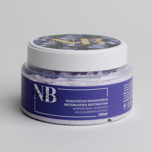 Whipped Sugar Body Scrub With Blueberry, 300 ml - ORÉA PARIS