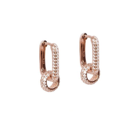 Metropolitan Glow Rolling Charm S Earrings - ORÉA PARIS