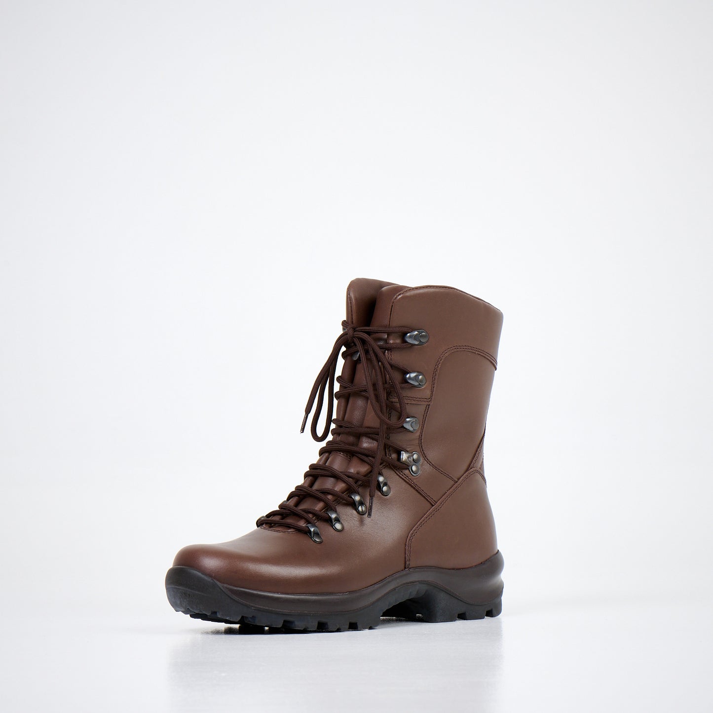 Military Boots 739 Winter - Dark Brown - ORÉA PARIS