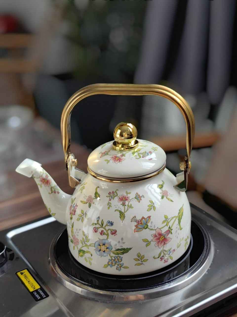 Enamel Enamel Outdoor Water Boiling Tea Making Special Metal Enamel Pot