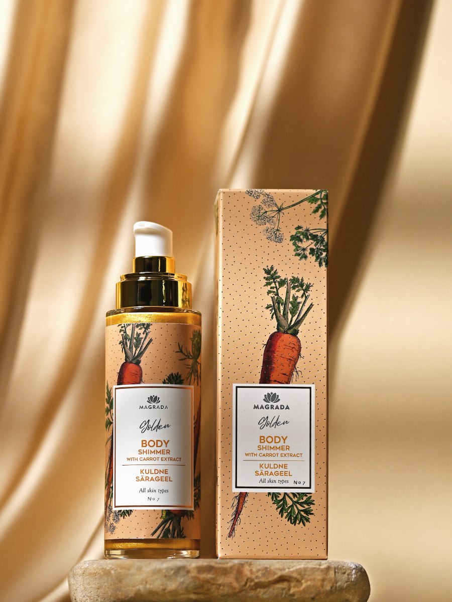 Golden Shimmer Gel With Carrot Extract - 100 ml - ORÉA PARIS