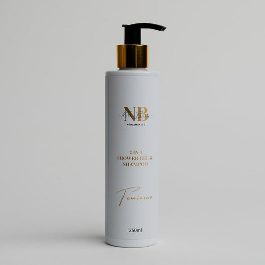 2-in-1 Shower Gel & Shampoo for Women, 250ml - ORÉA PARIS