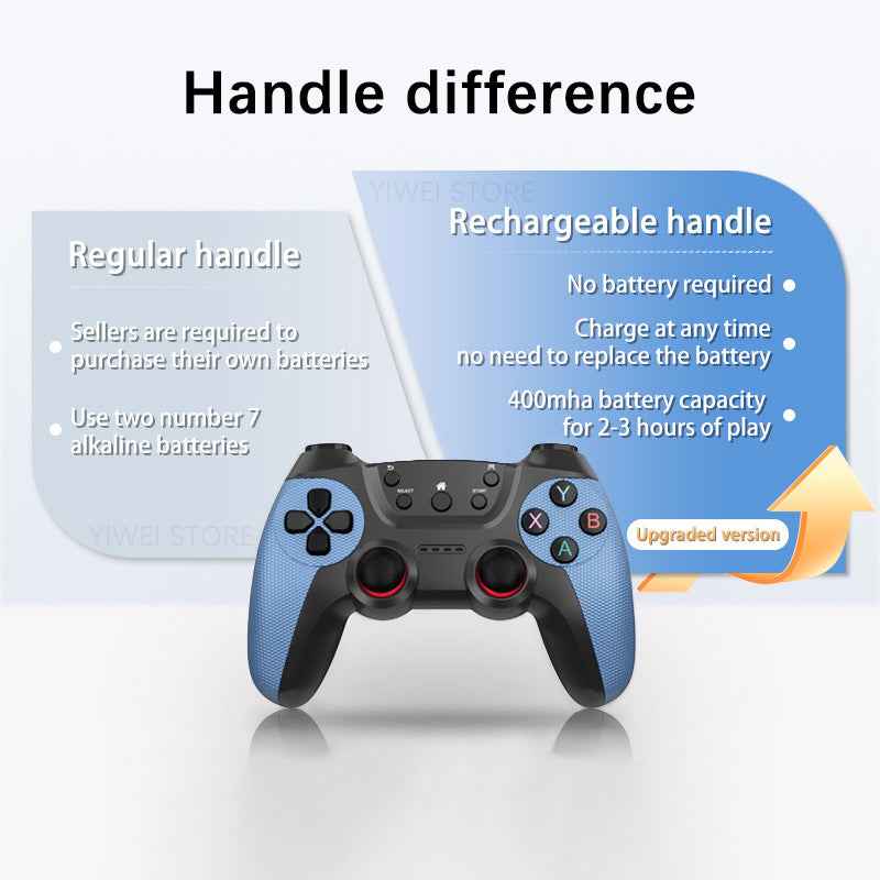 X2 Blue Game Console 4K Double Connection Battle Wireless