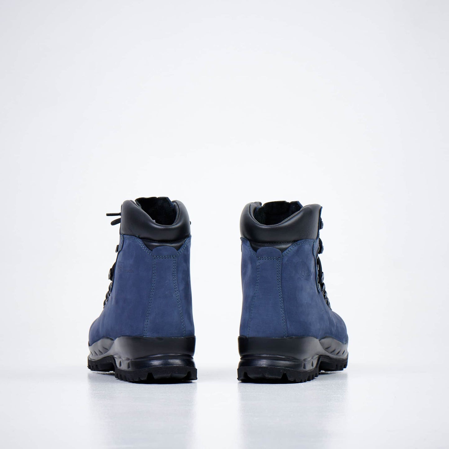 5531 Navy Hiking Boots - ORÉA PARIS