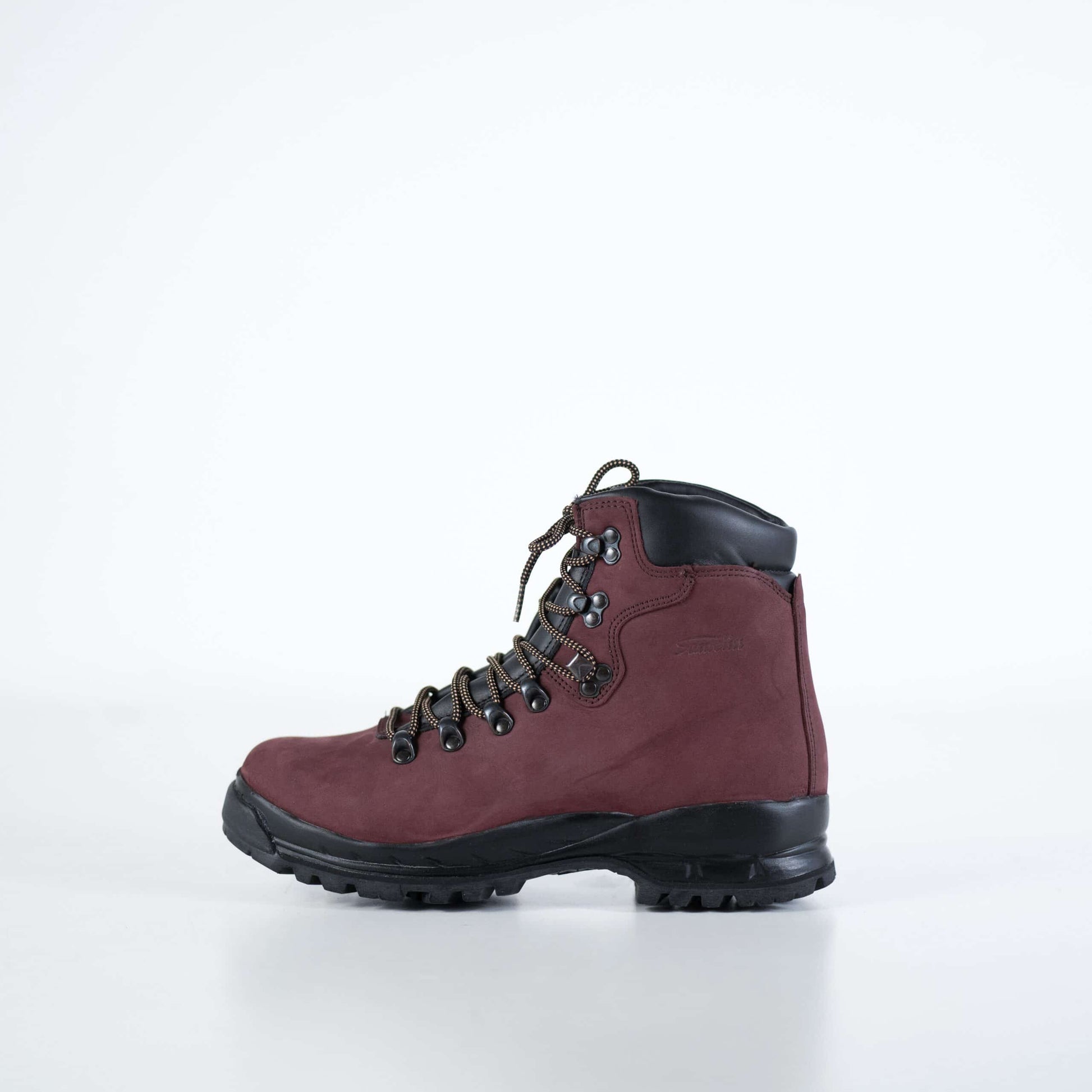 5531 Burgundy Hiking Boots - ORÉA PARIS