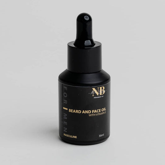 Face and Beard Oil for Men with Vitamin E, 30ml - ORÉA PARIS