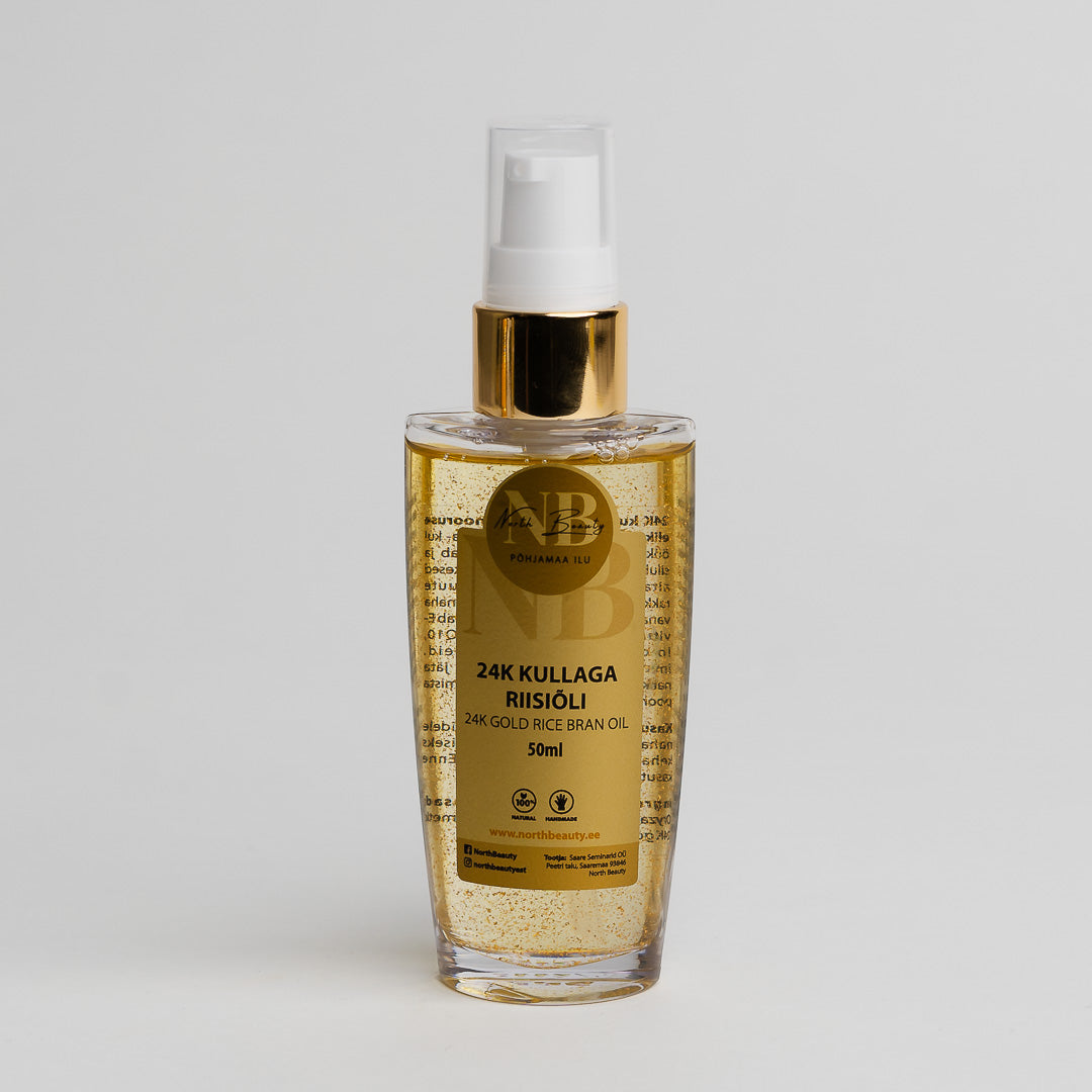 24K Gold Rice Oil, 50ml - ORÉA PARIS