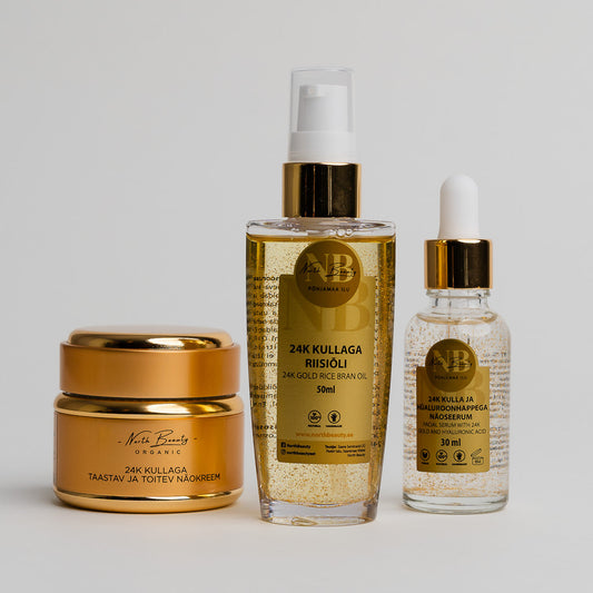 24K Gold and Hyaluronic Acid Face Serum, 30ml - ORÉA PARIS