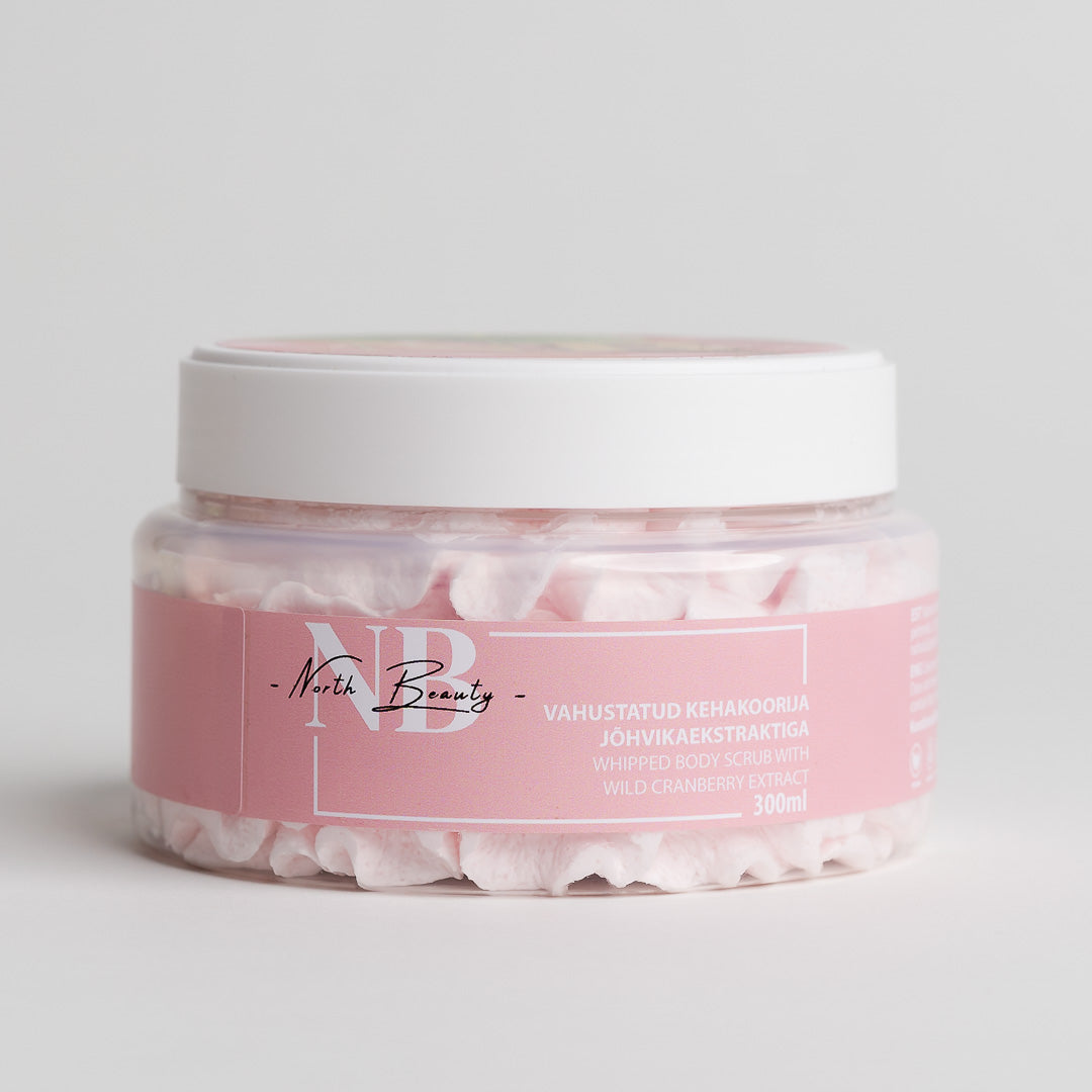 Whipped Body Scrub With Cranberry, 300ml - ORÉA PARIS