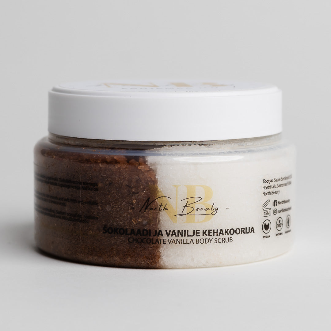 Chocolate and Vanilla Body Scrub, 300g - ORÉA PARIS