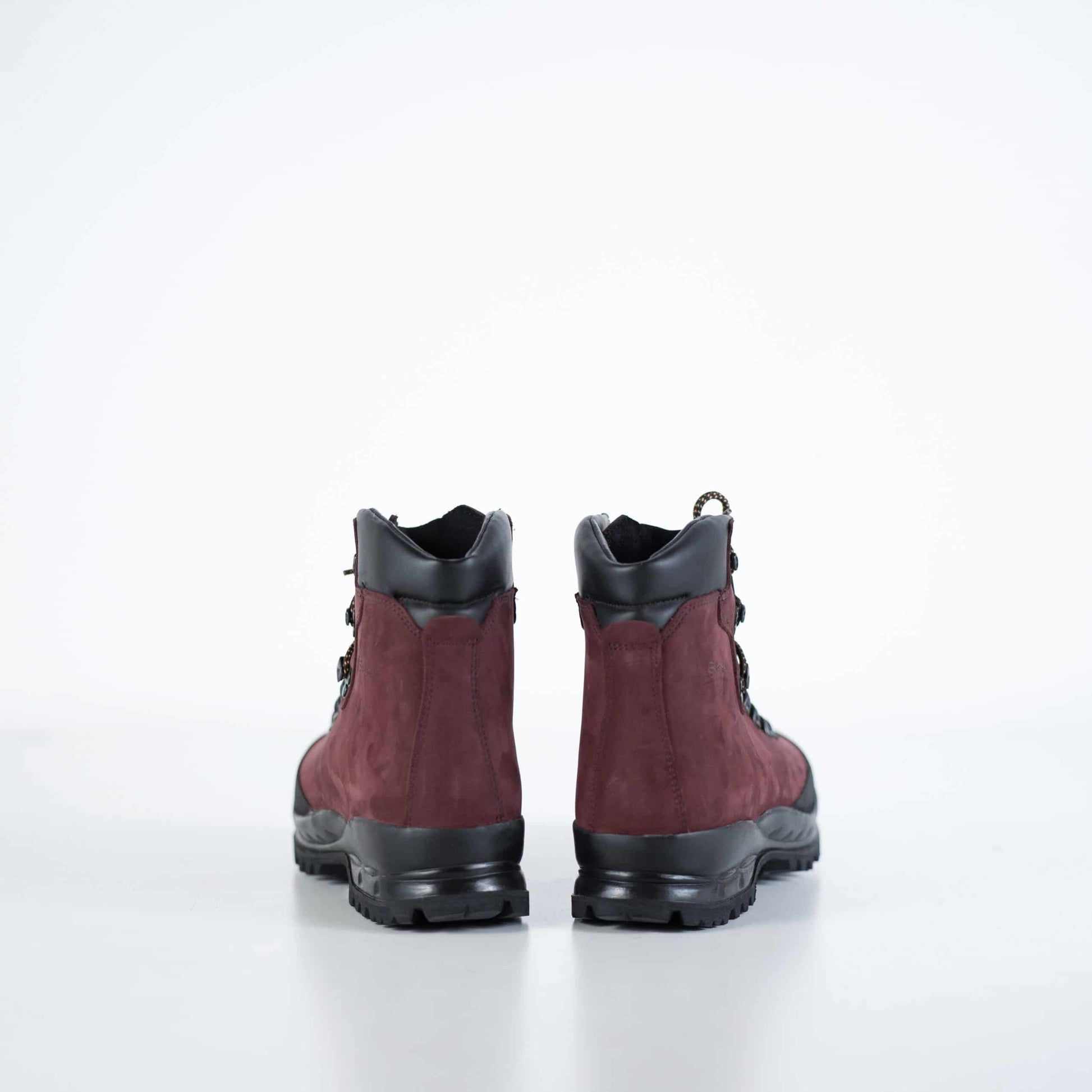 553P Burgundy Hiking Boots - ORÉA PARIS