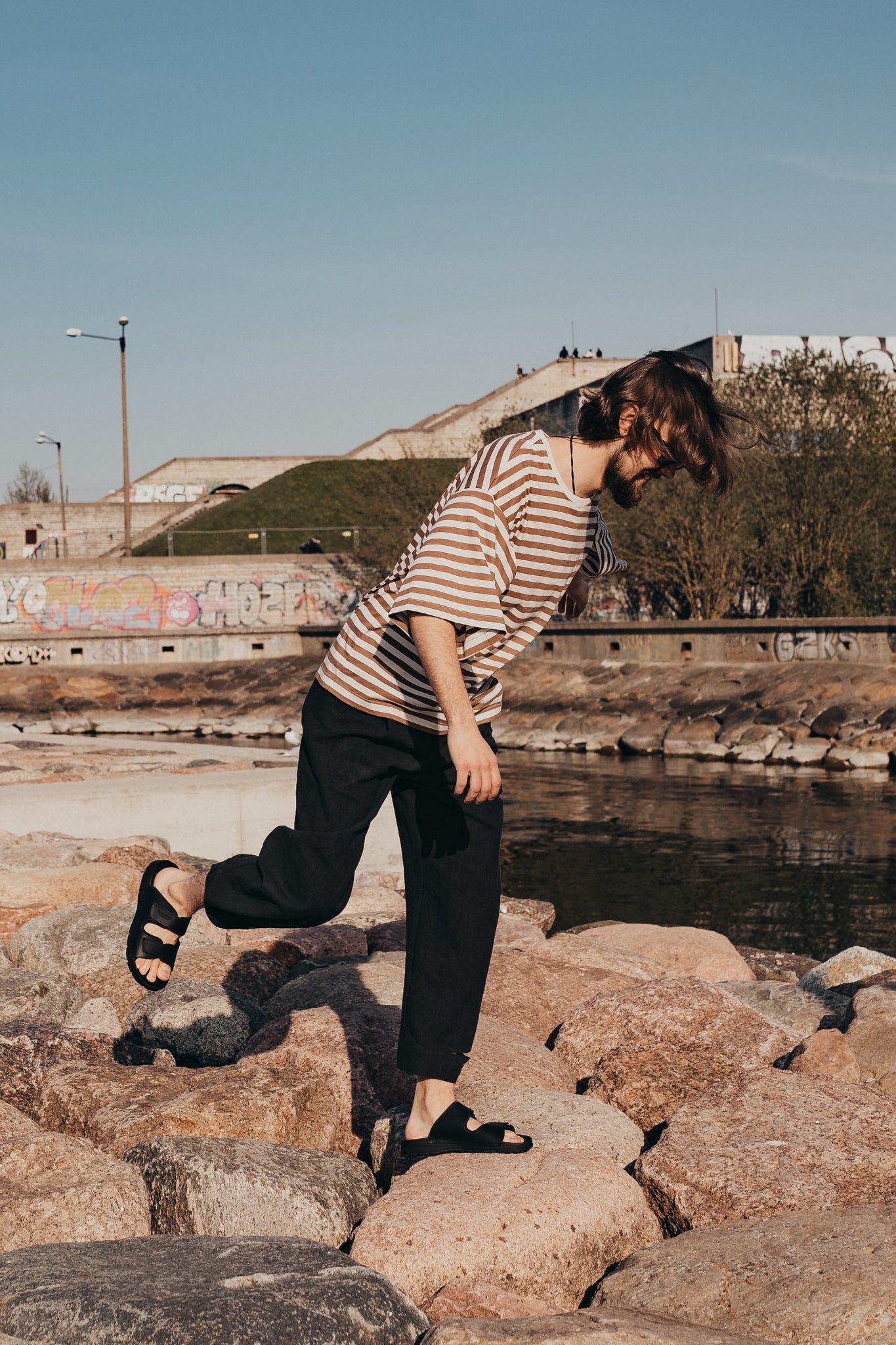 Madise Sandals - Brown - ORÉA PARIS