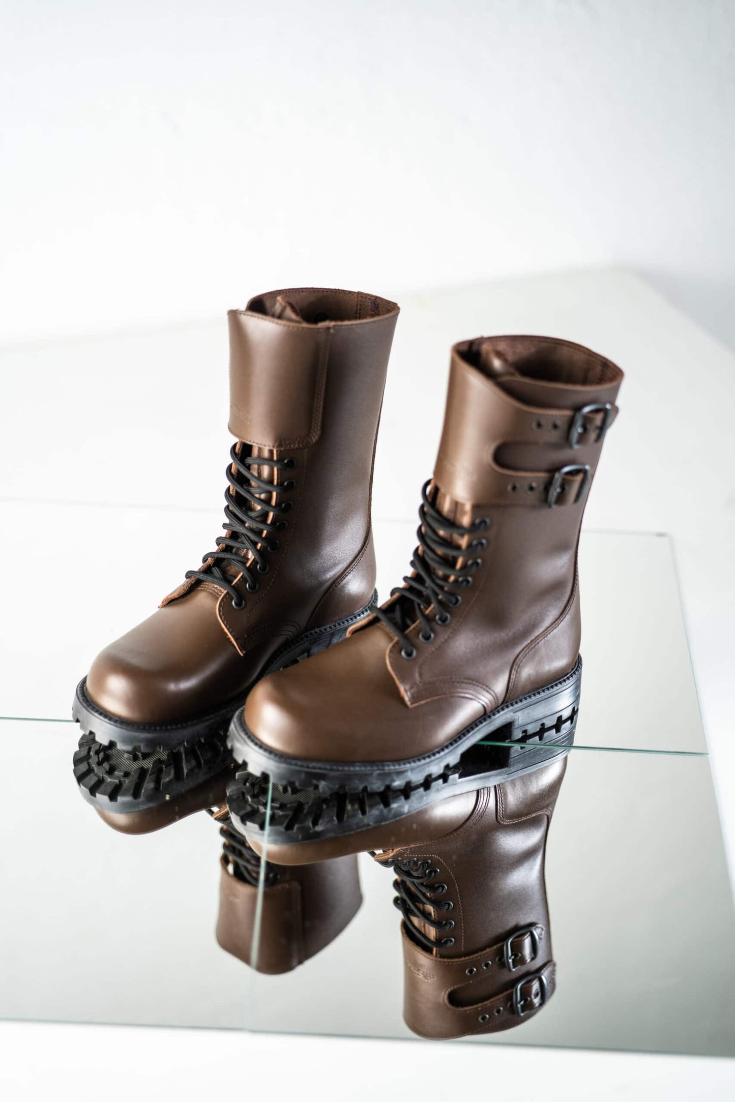 791 aka Tarkovsky Boots - Dark Brown - ORÉA PARIS