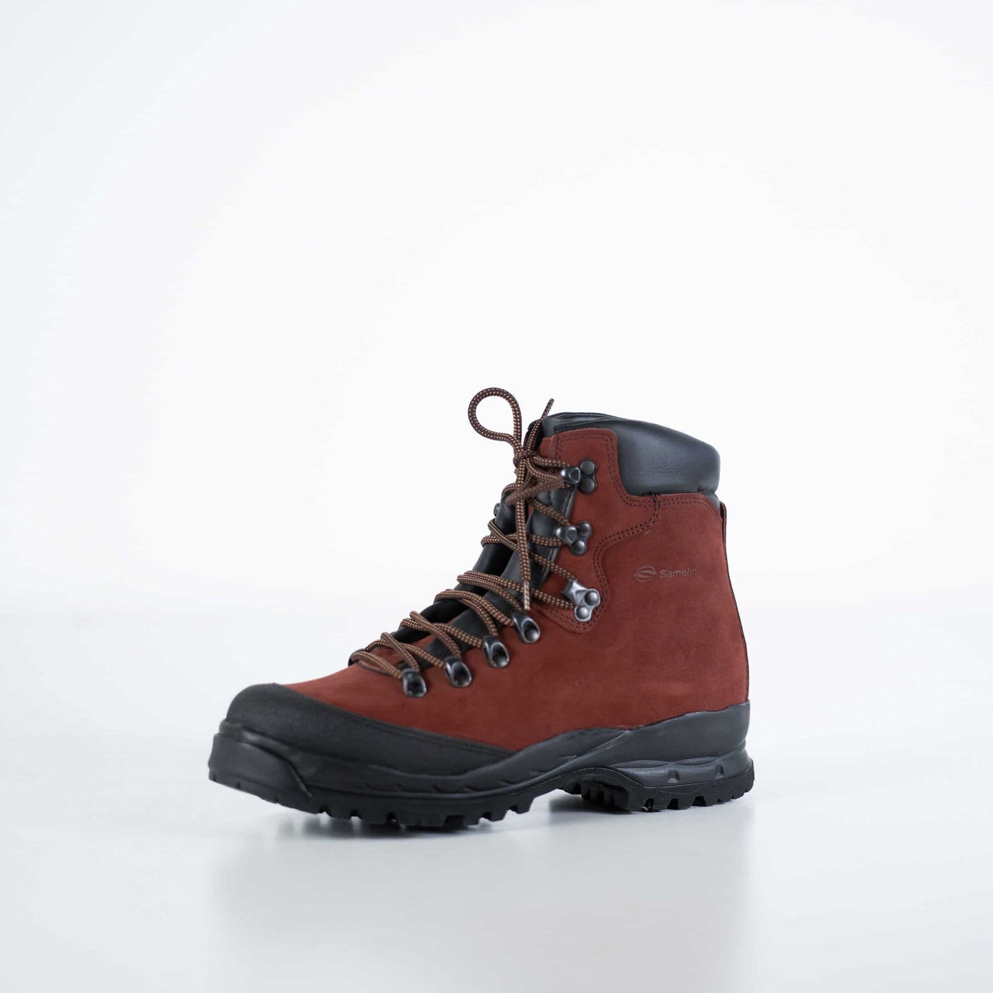 553P Rosso Aragosta Hiking Boots - ORÉA PARIS
