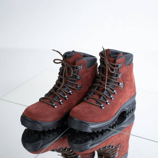 5531 Rosso Aragosta Hiking Boots - ORÉA PARIS