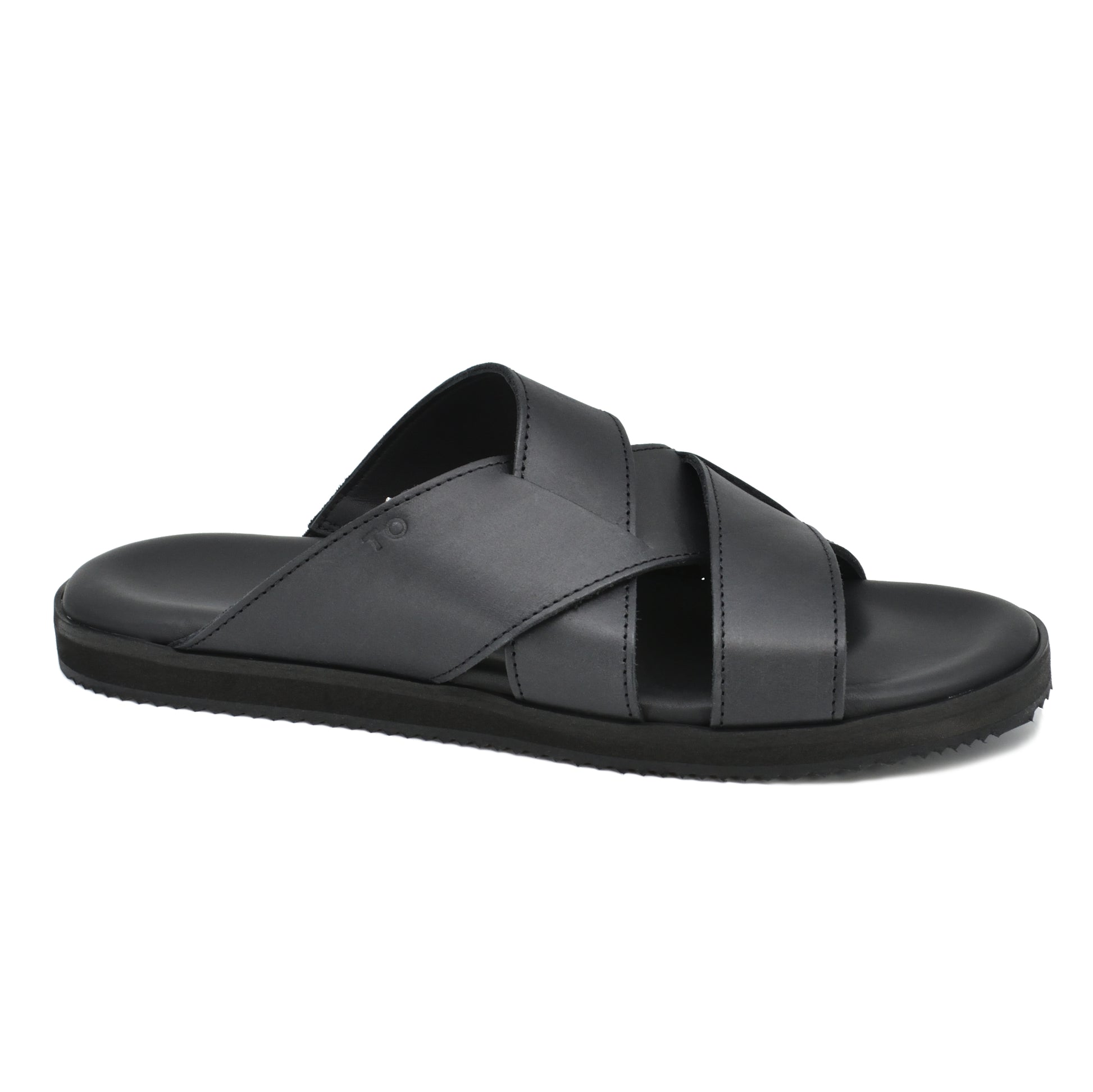Helsinki Sandals for Him - Black - ORÉA PARIS