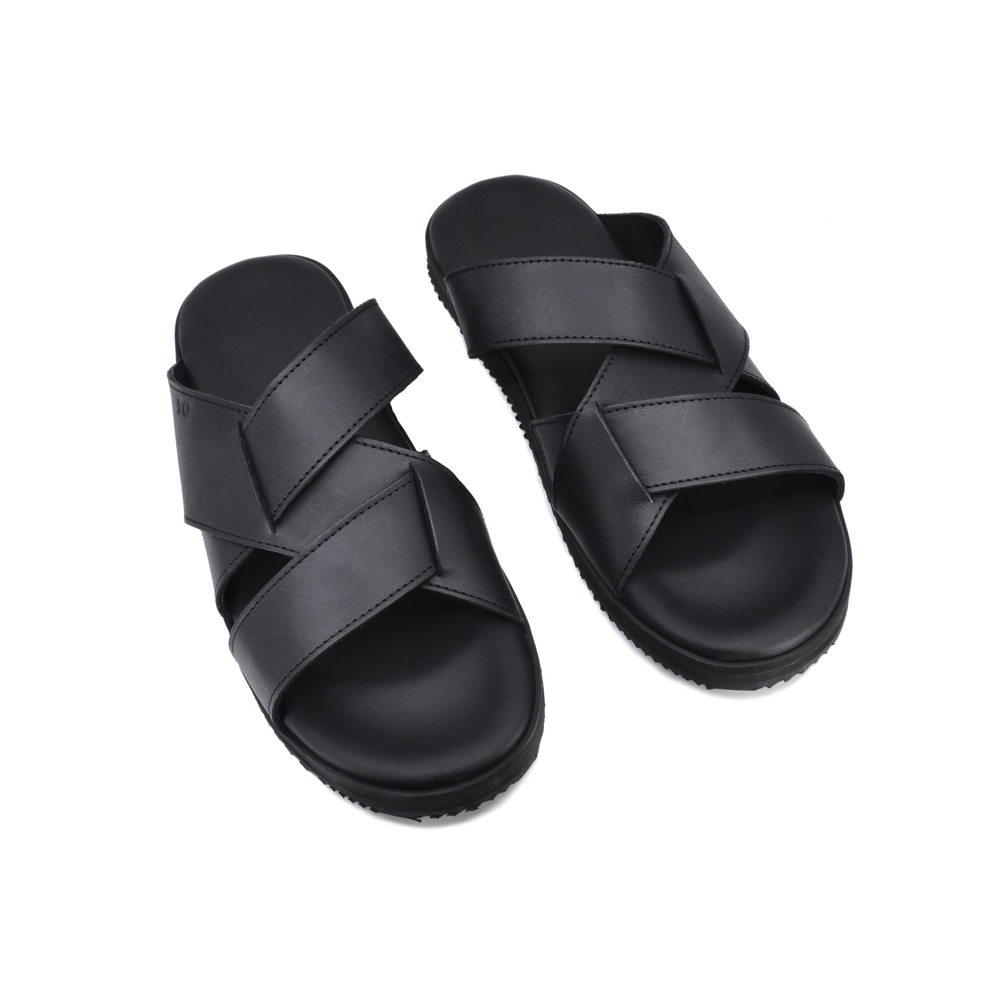 Helsinki Sandals for Him - Black - ORÉA PARIS