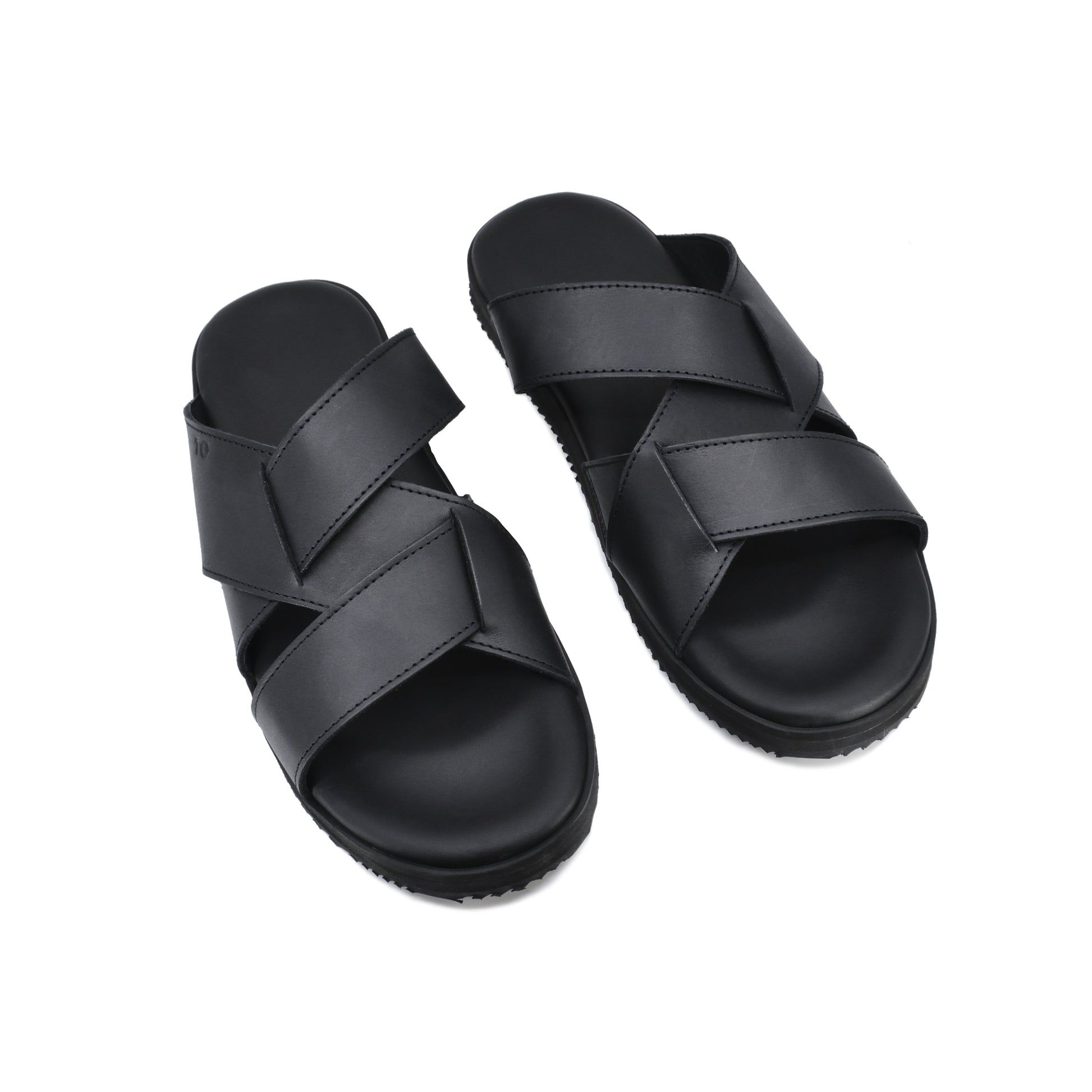 Helsinki Sandals for Him - Black - ORÉA PARIS