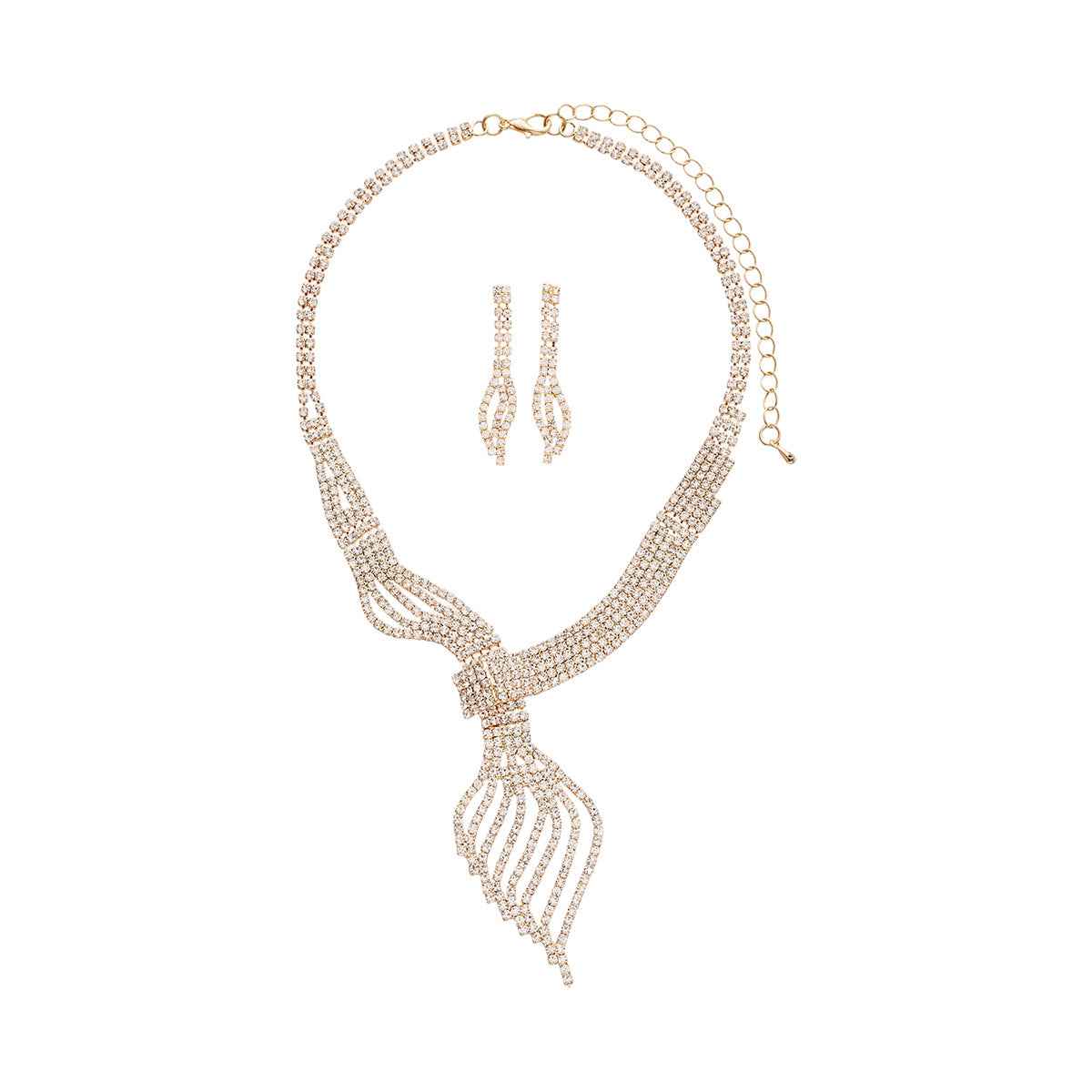High-grade Clavicle Chain Fashion Grandeur Personality Jewelry Suit