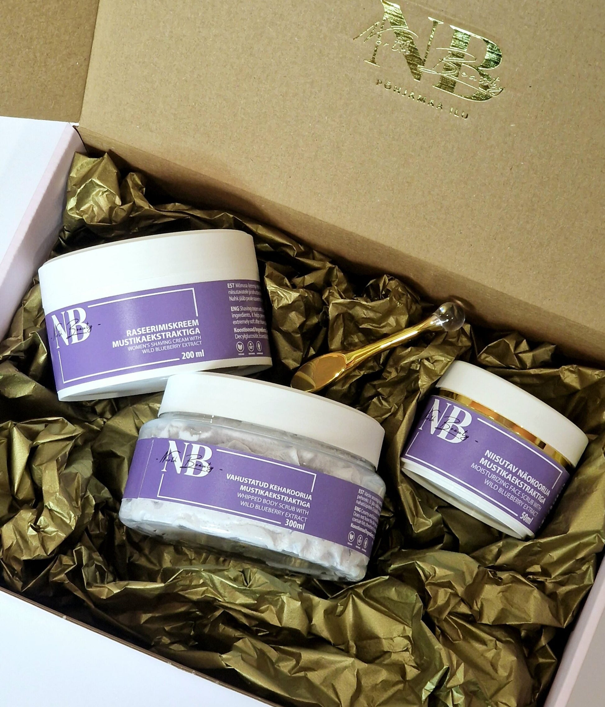 Blueberry Extract Body Care Kit - ORÉA PARIS