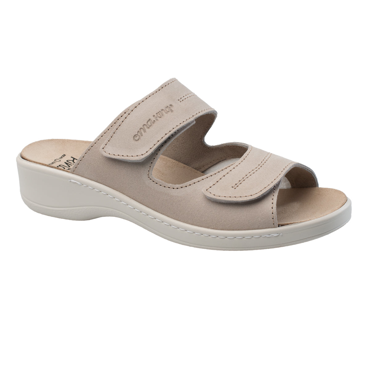 Professional Heel-Cushioned Sandals - Beige - ORÉA PARIS
