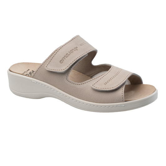 Professional Heel-Cushioned Sandals - Beige - ORÉA PARIS