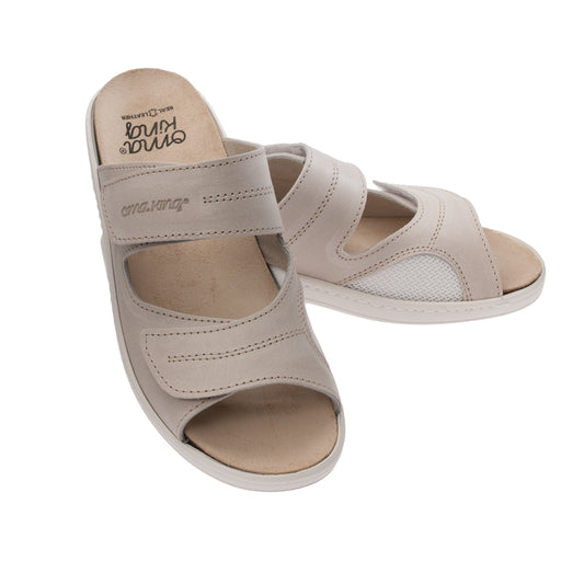Professional Heel-Cushioned Sandals - Beige - ORÉA PARIS