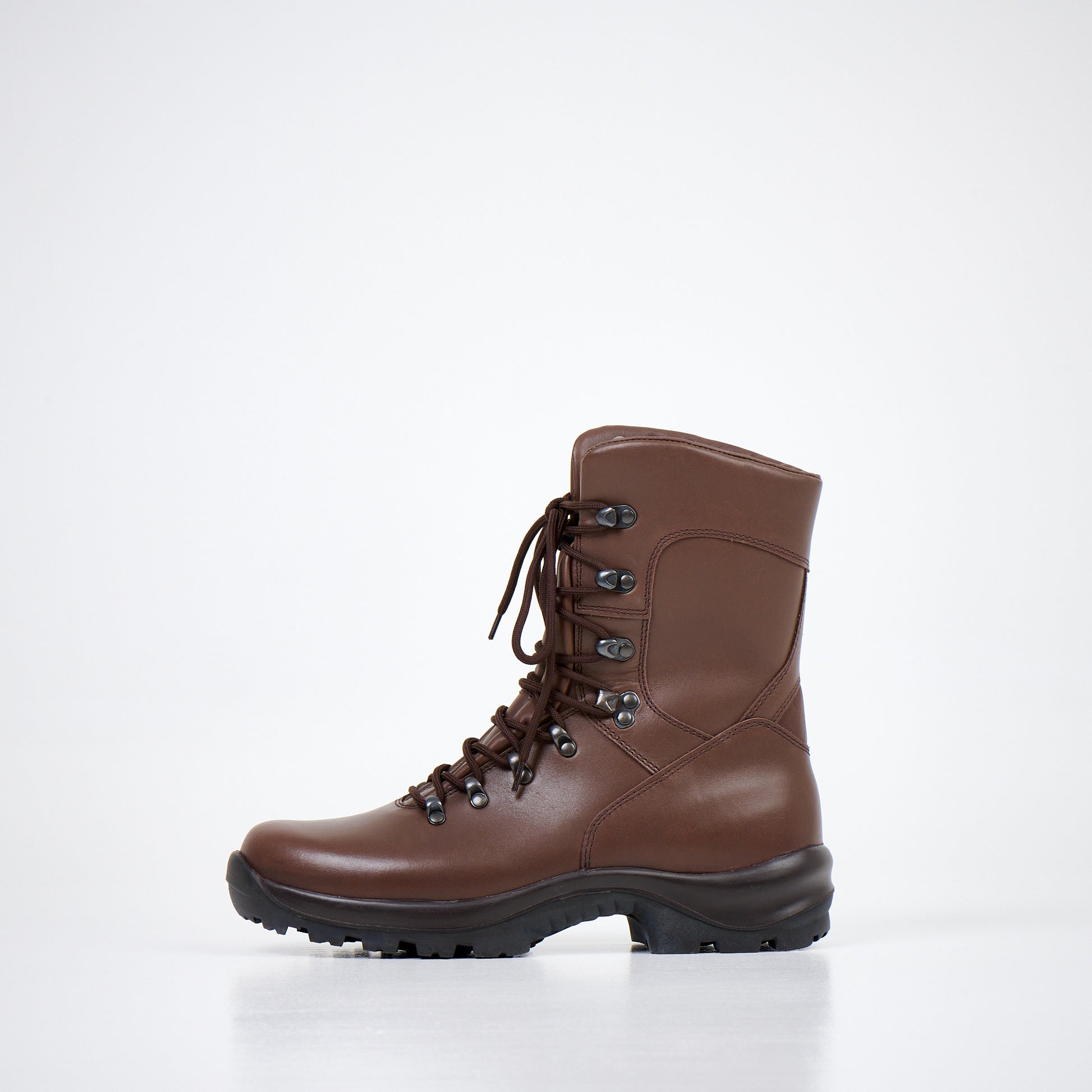 Military Boots 739 Winter - Dark Brown - ORÉA PARIS