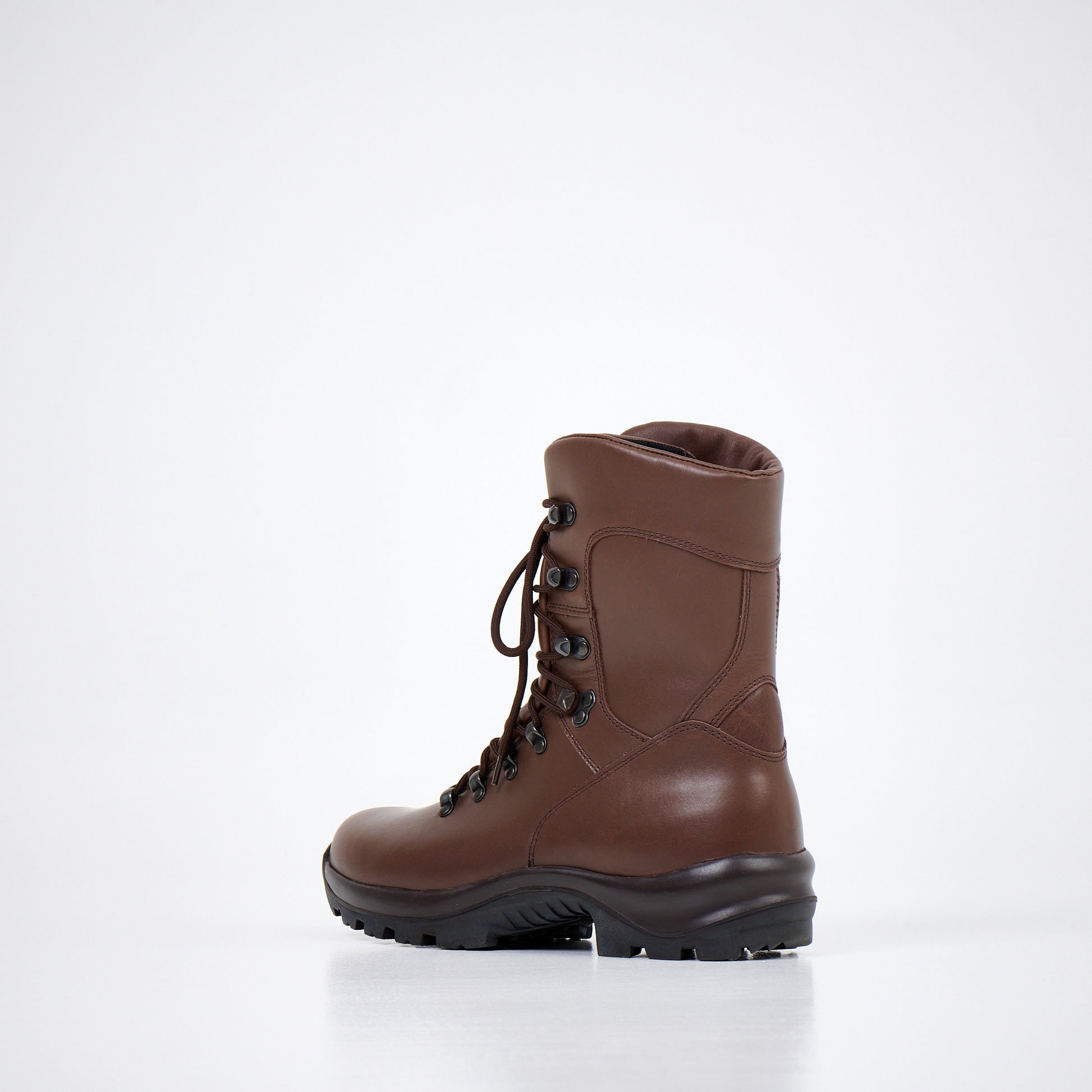 Military Boots 739 Winter - Dark Brown - ORÉA PARIS