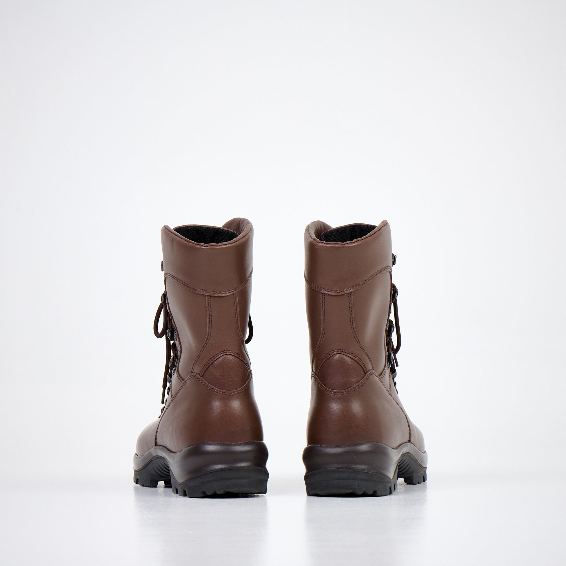 Military Boots 739 Winter - Dark Brown - ORÉA PARIS