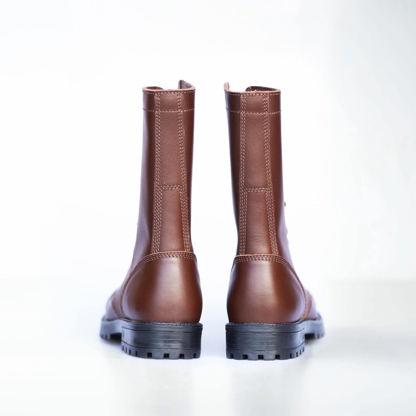 516 aka High Aviator Boots - Brown - ORÉA PARIS